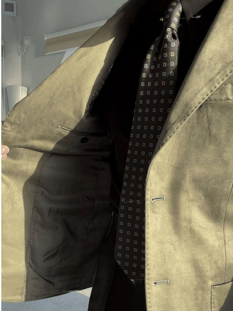 Blazer dois botões Ancona