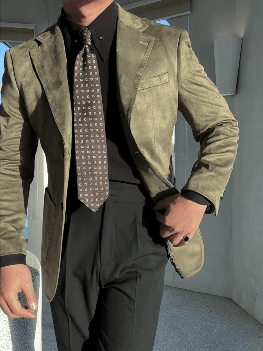 Blazer dois botões Ancona
