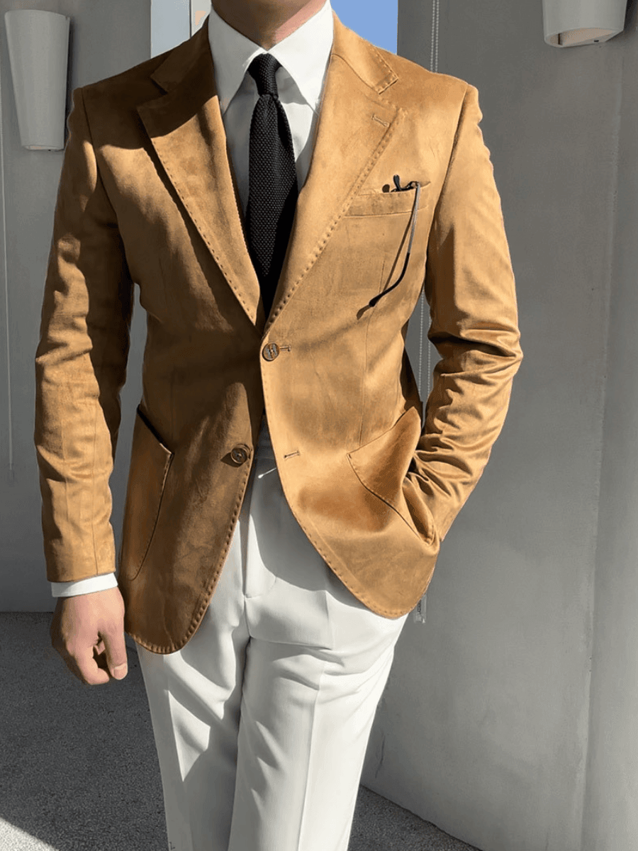 Blazer dois botões Ancona