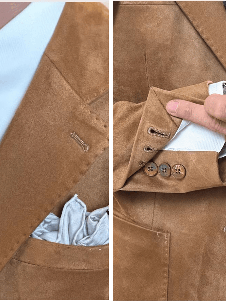 Blazer dois botões Ancona