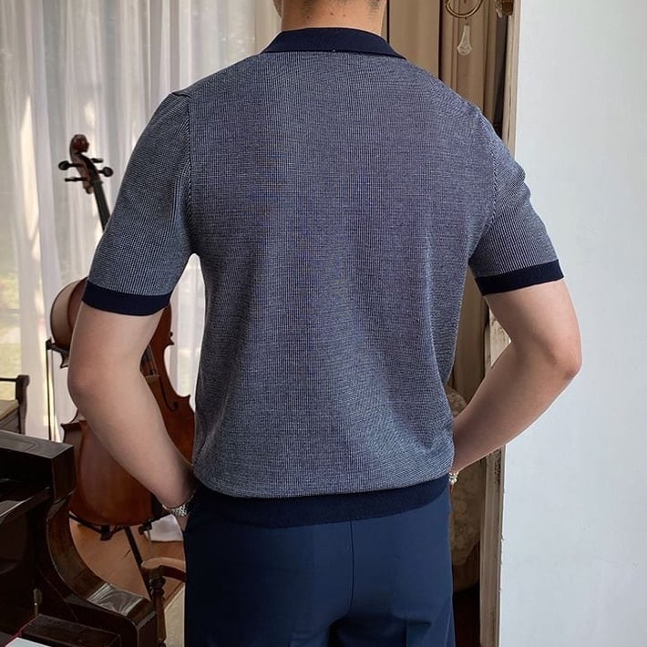 Polo de Tencel Marsala