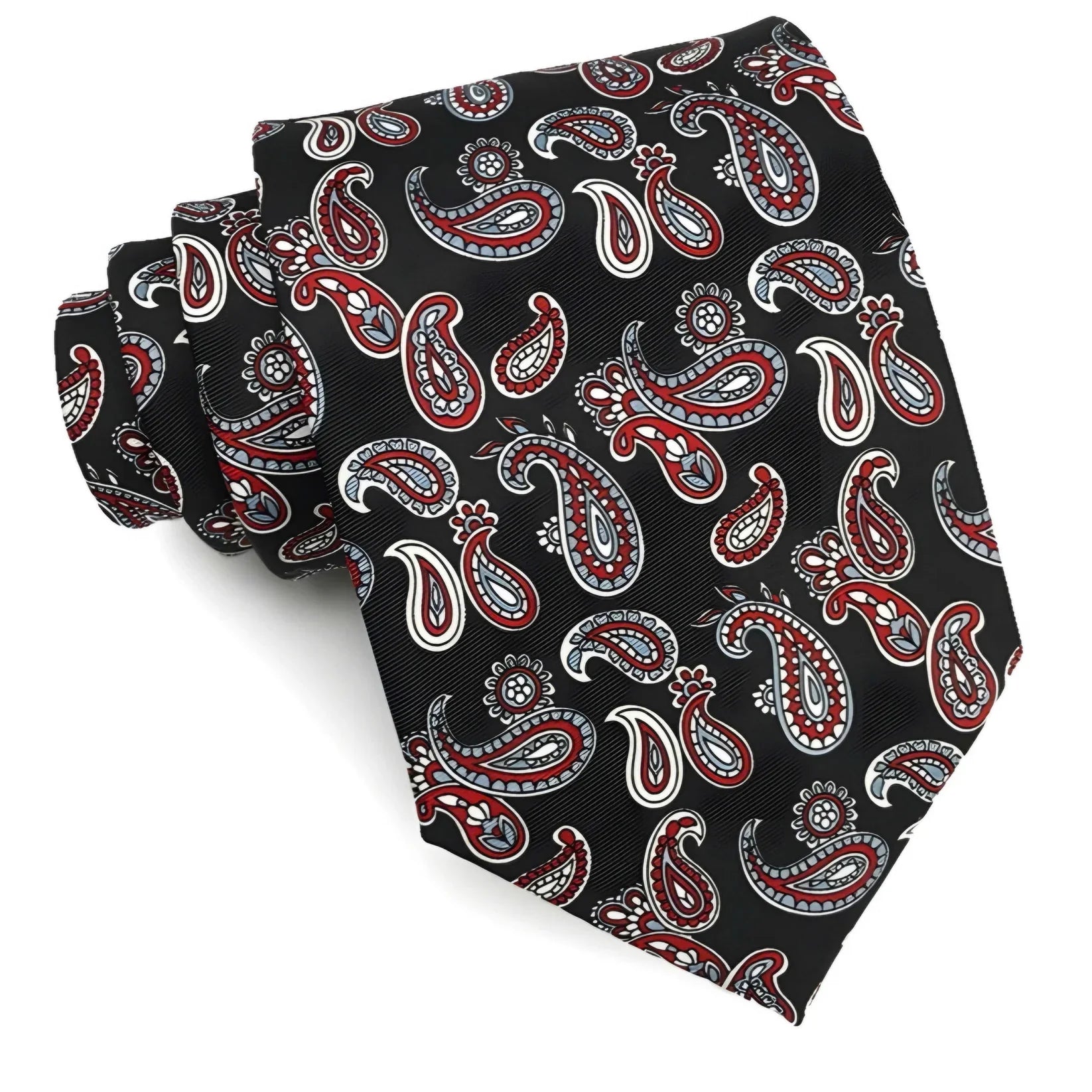 Gravata com estampa paisley