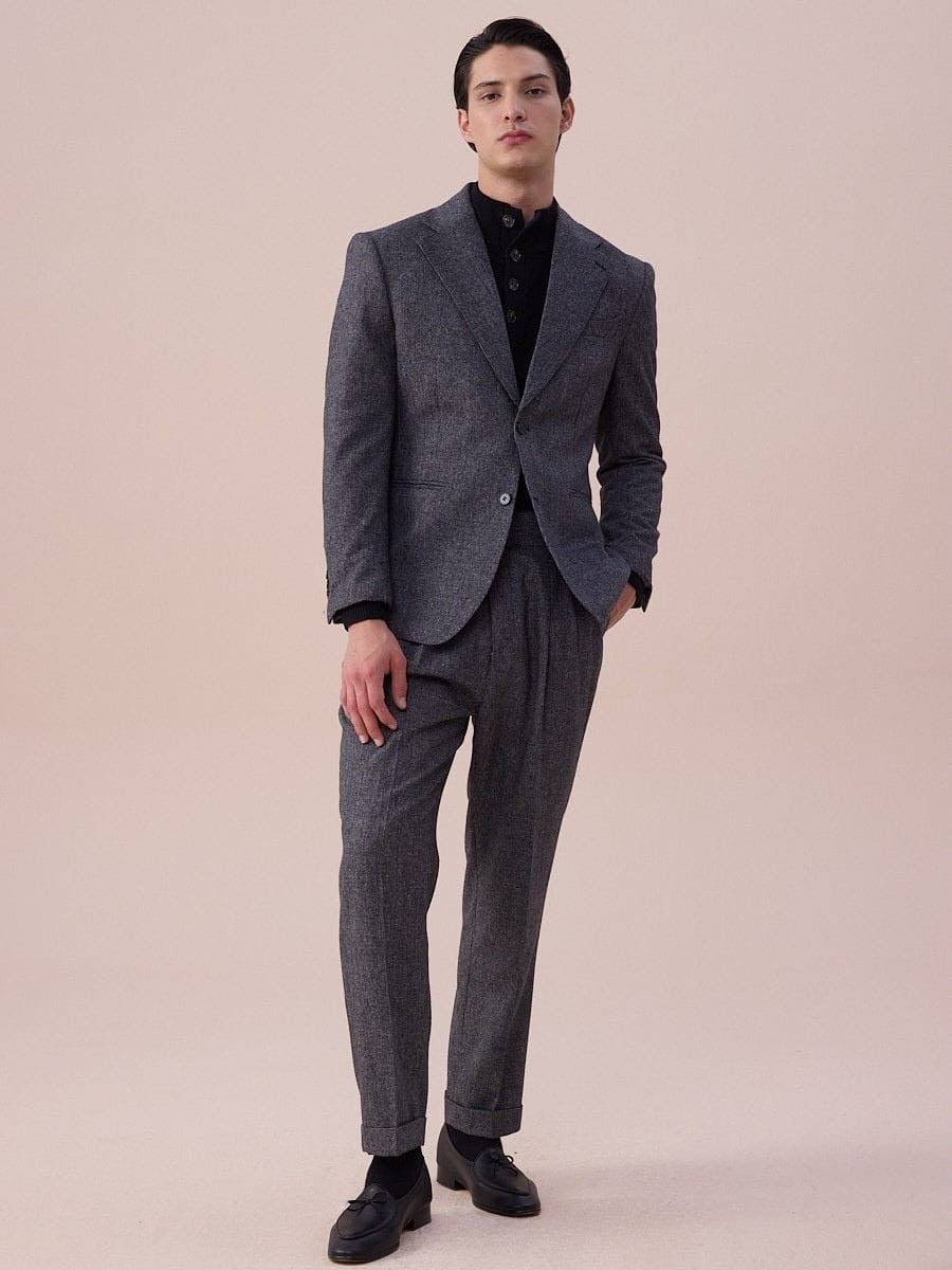 Sirmione Single-Breasted Wool Suit