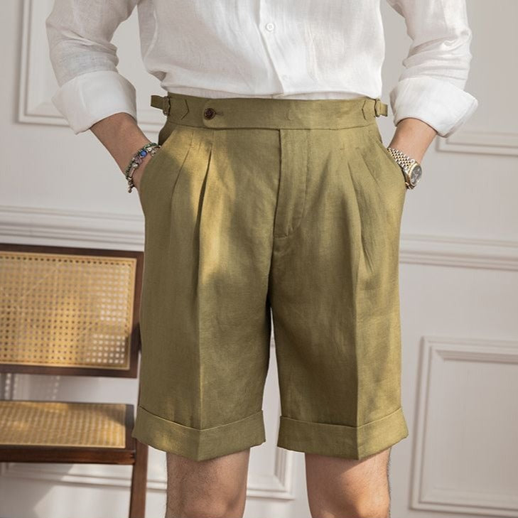 Shorts de Linho Veneza