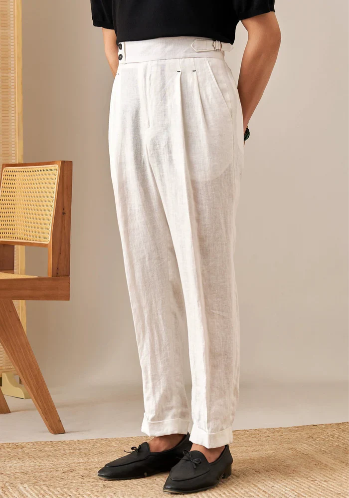 Costume de Linho Transpassado Looped LS035