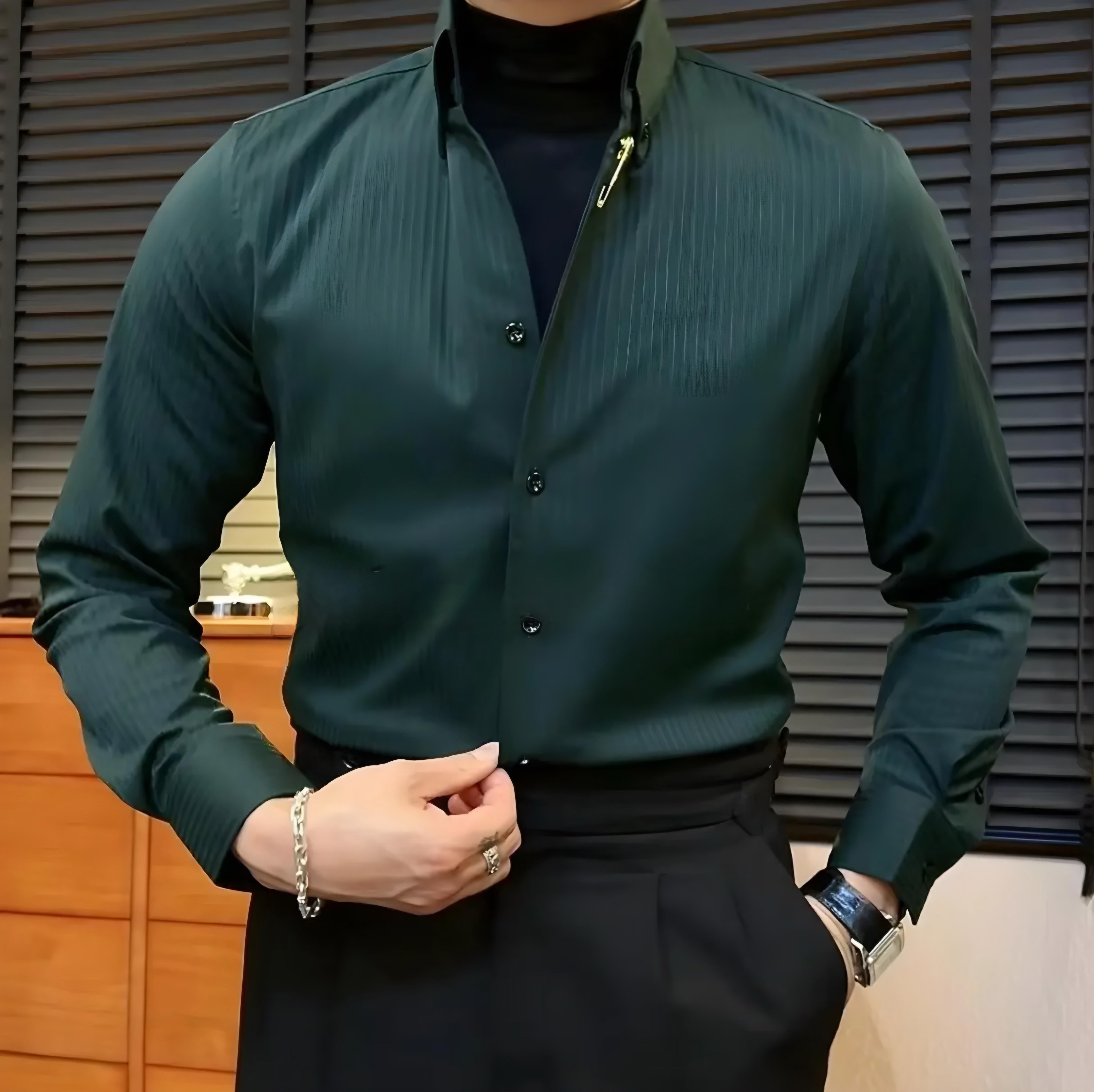 Perugia Shirt with Pin