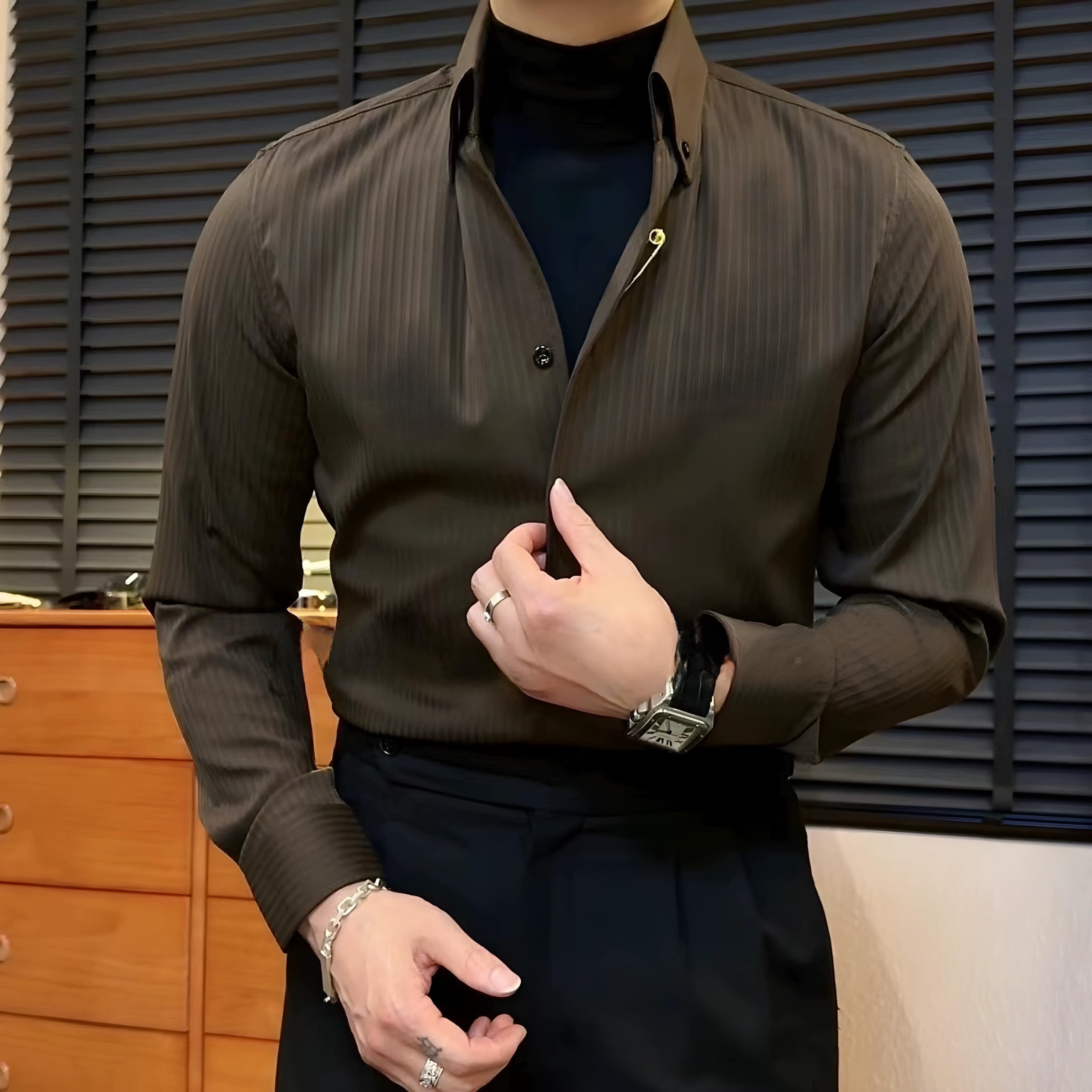 Perugia Shirt with Pin