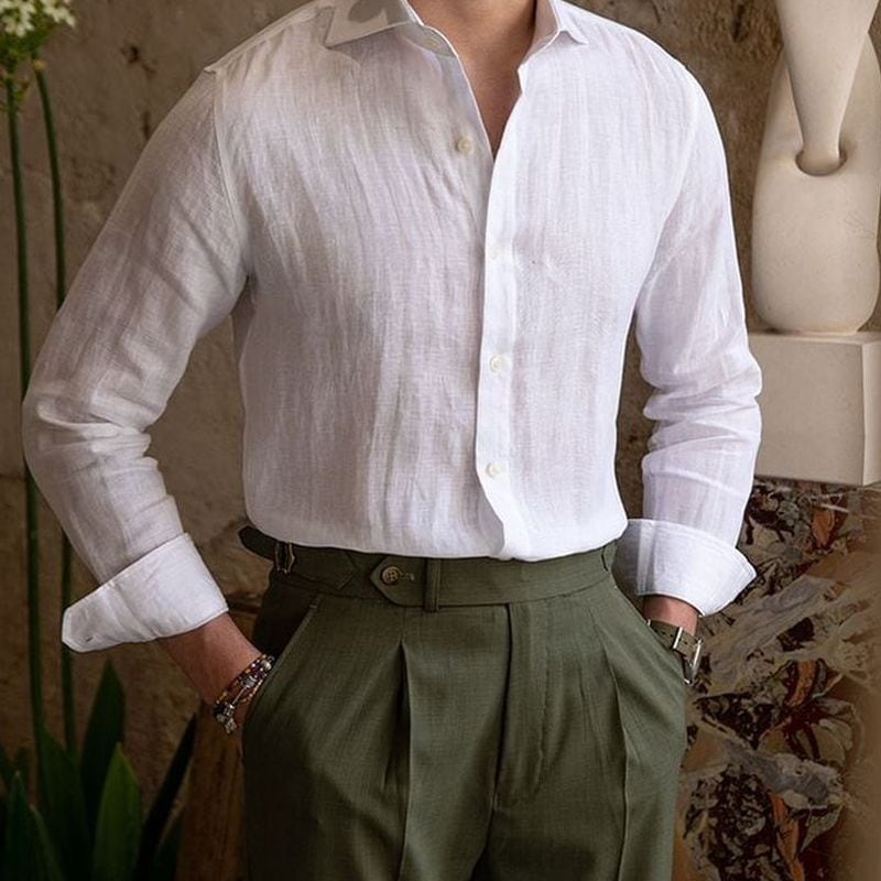 Camisa de linho Palermo