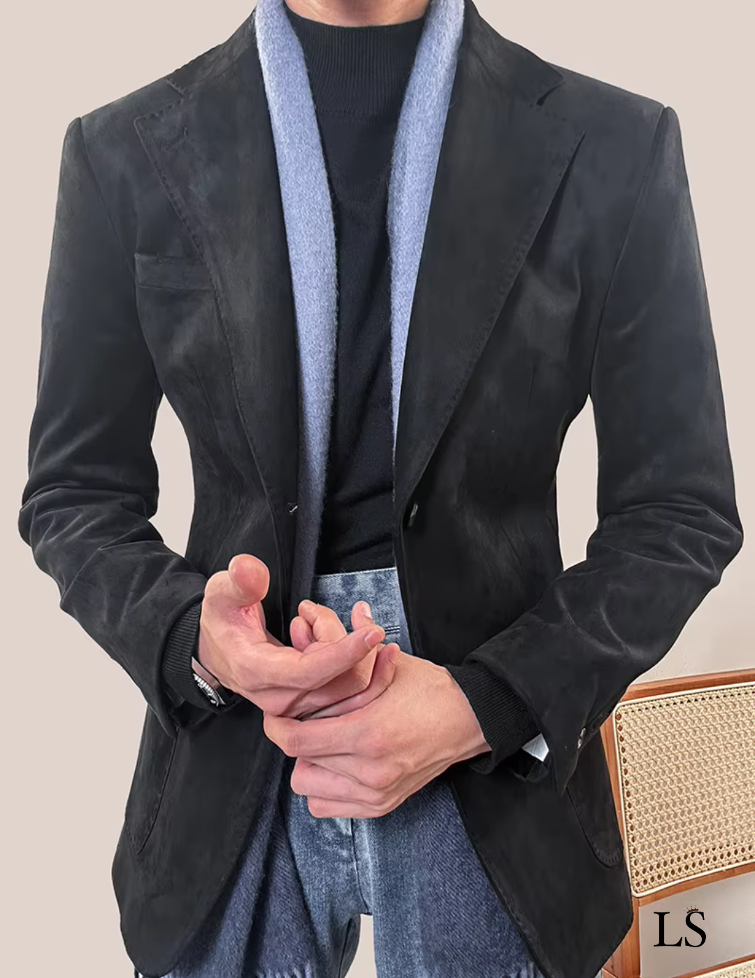 Blazer dois botões Ancona