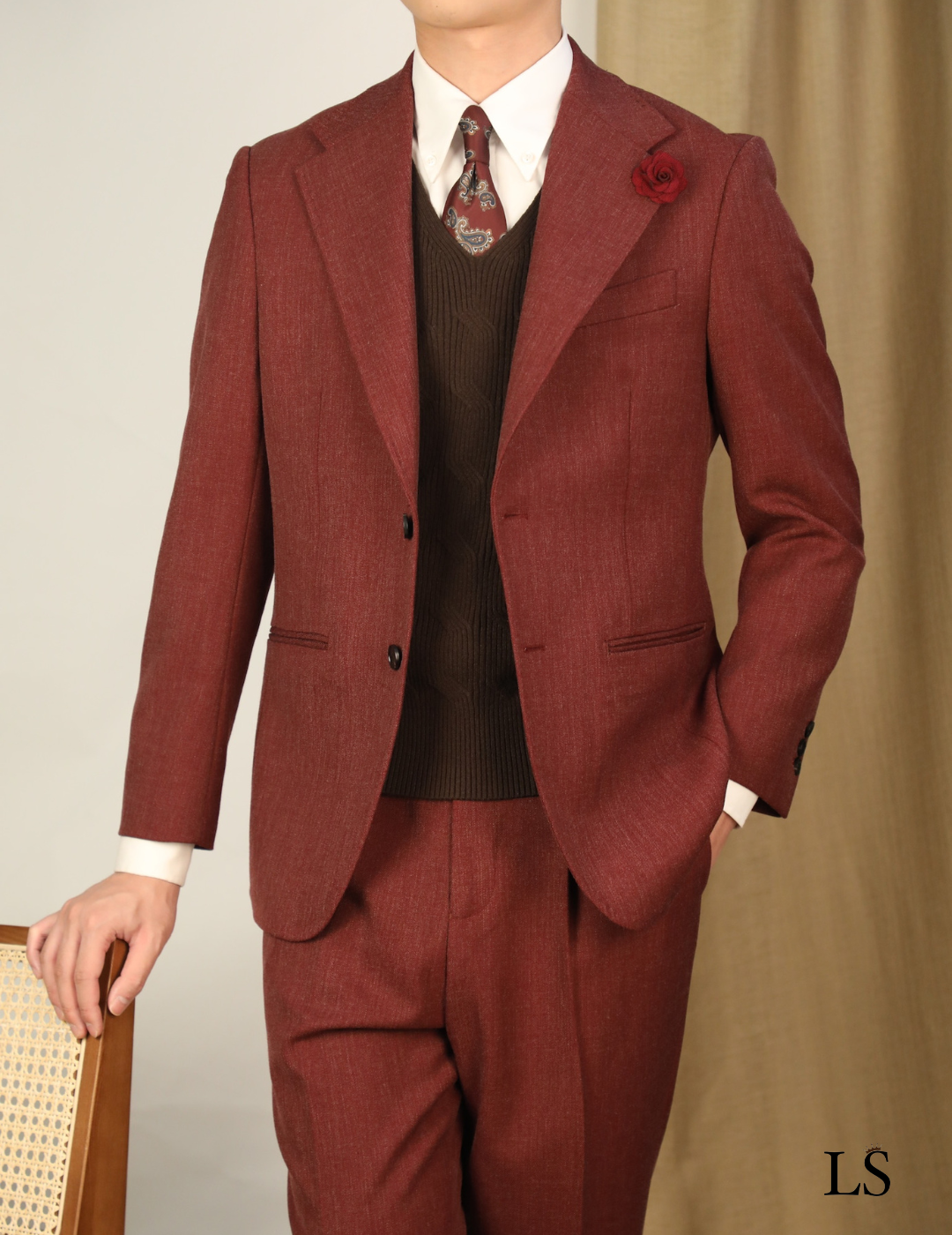 Pavia Two-Button Suit