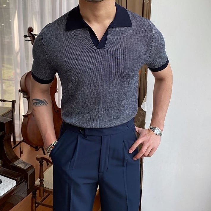Polo de Tencel Marsala