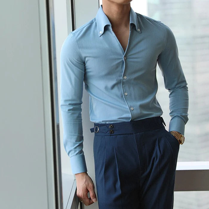 Camisa Social Masculina Looped LS032