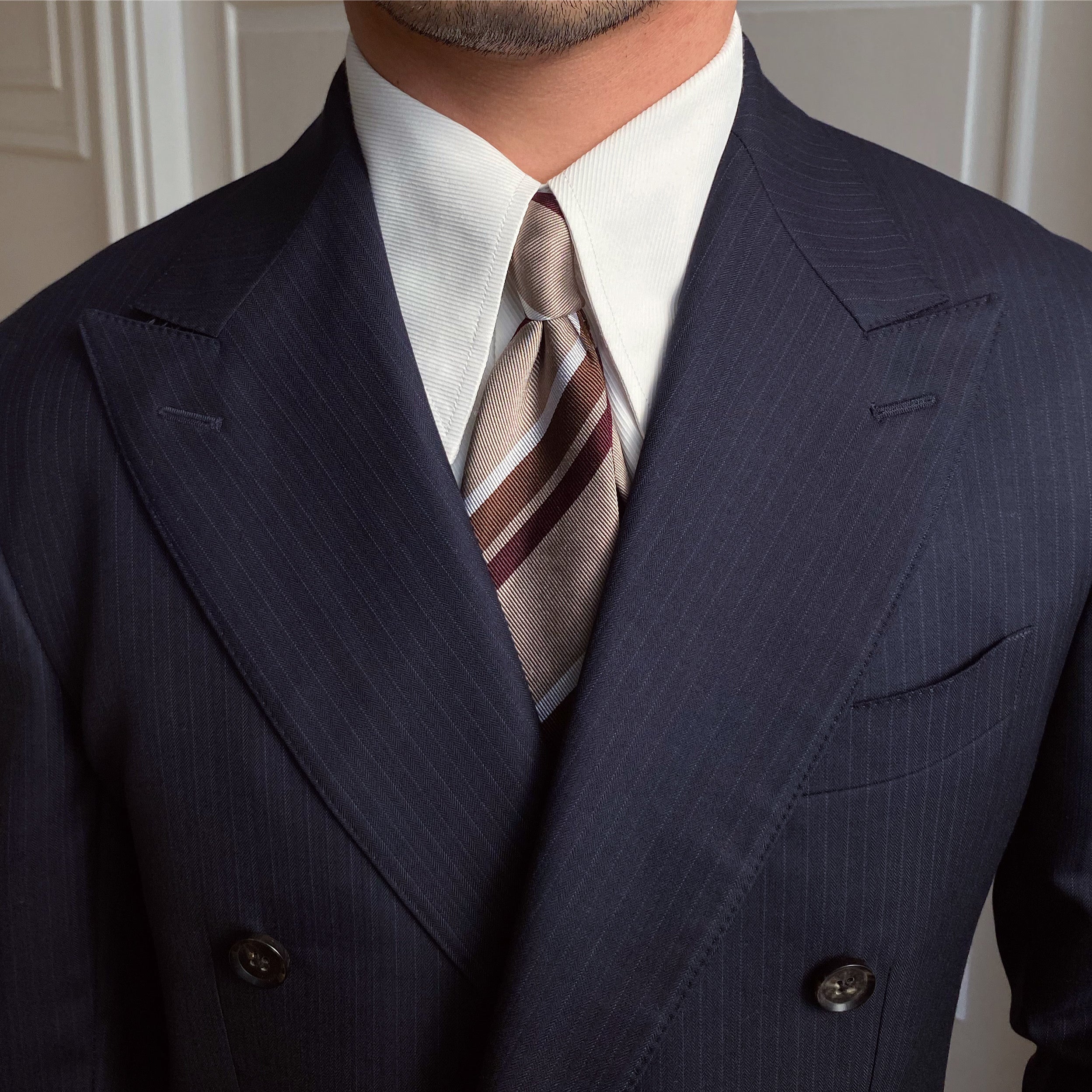 Camisa social masculina com laço LS020