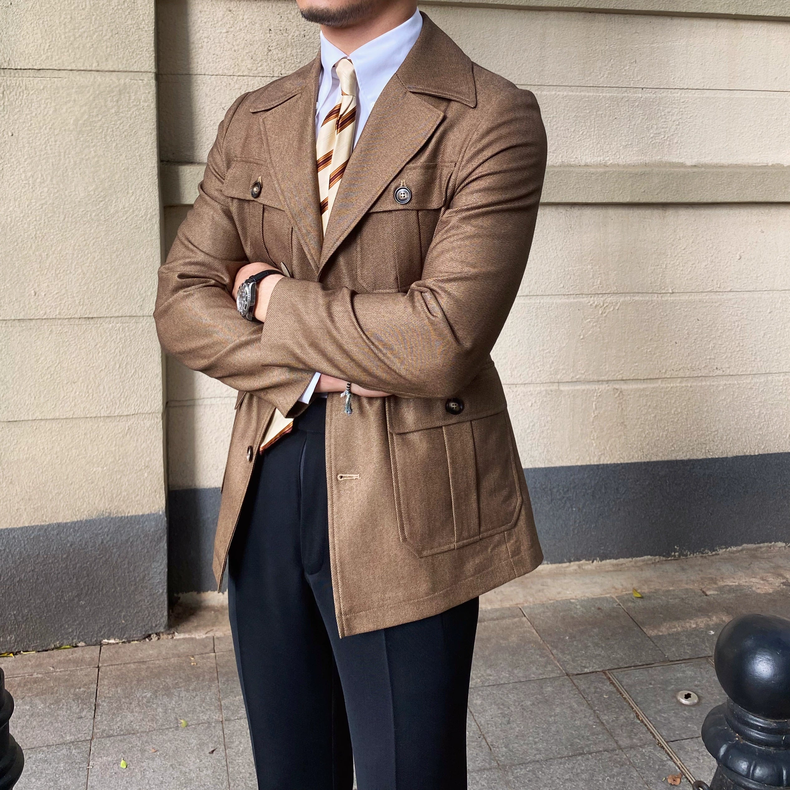 Jaqueta Safari Britânica