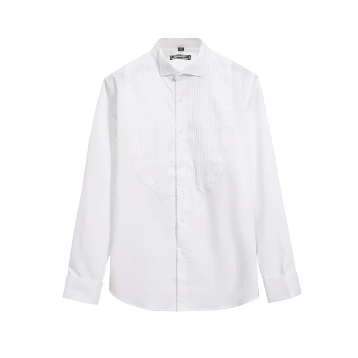 Camisa Smoking Gola Quebrada