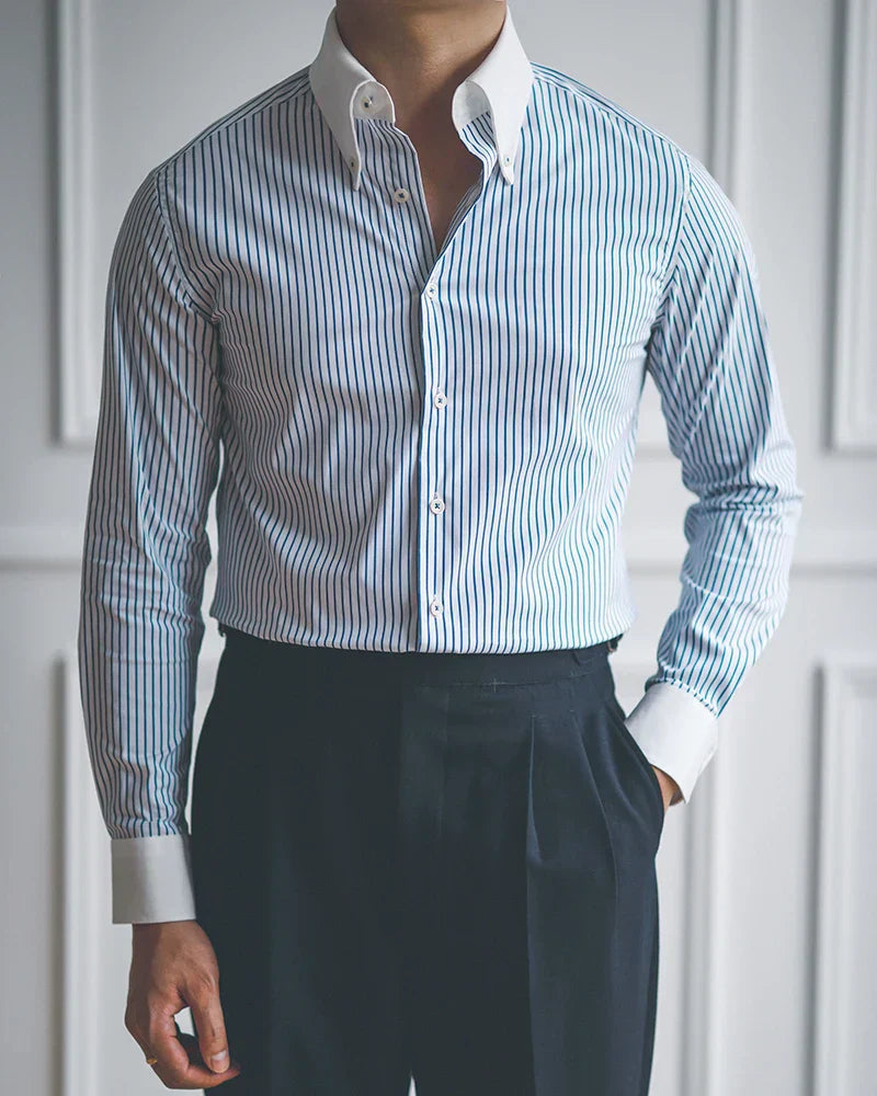 Dress Shirt Looped LS014