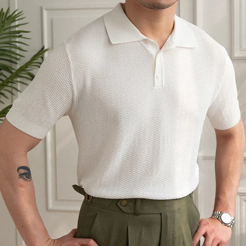 Camisa social masculina com laço LS059