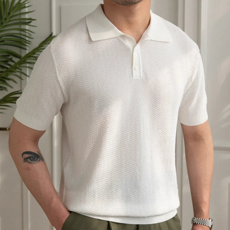 Men's Dress Shirt Looped LS059