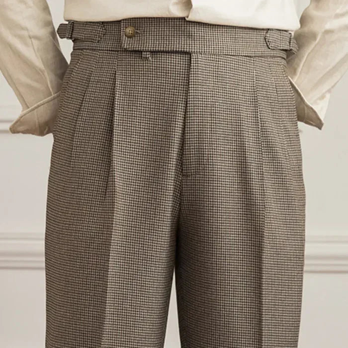 Gurkha Pants Checkered Looped LS061