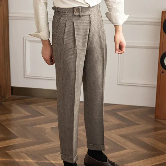 Gurkha Pants Checkered Looped LS061