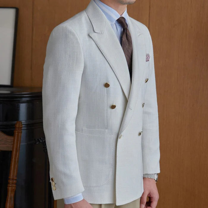 Blazer Transpassado Bari Branco