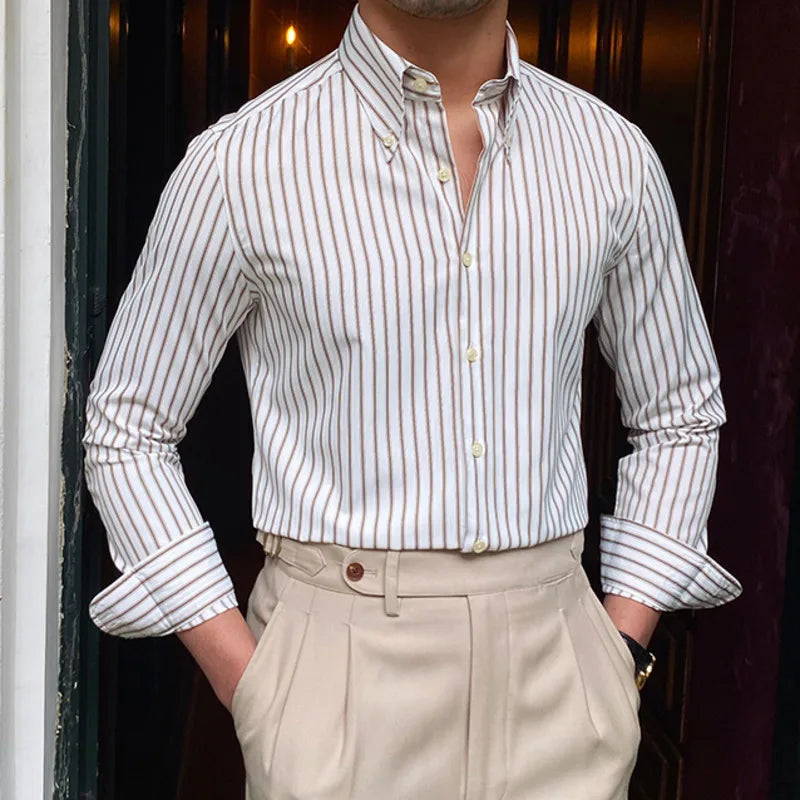 Camisa Social Masculina Looped LS016
