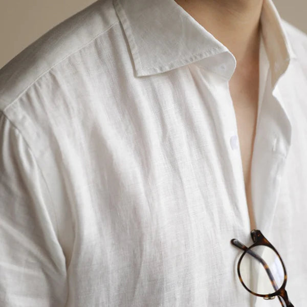 Camisa Social de Linho Masculina Looped LS033