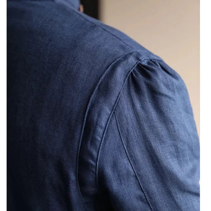 Looped LS001 Men's Linen Parka