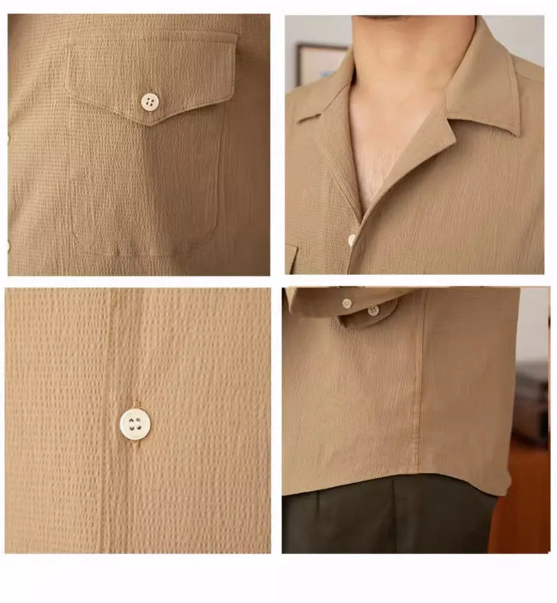 Camisa Gola Cubana italiana LS049