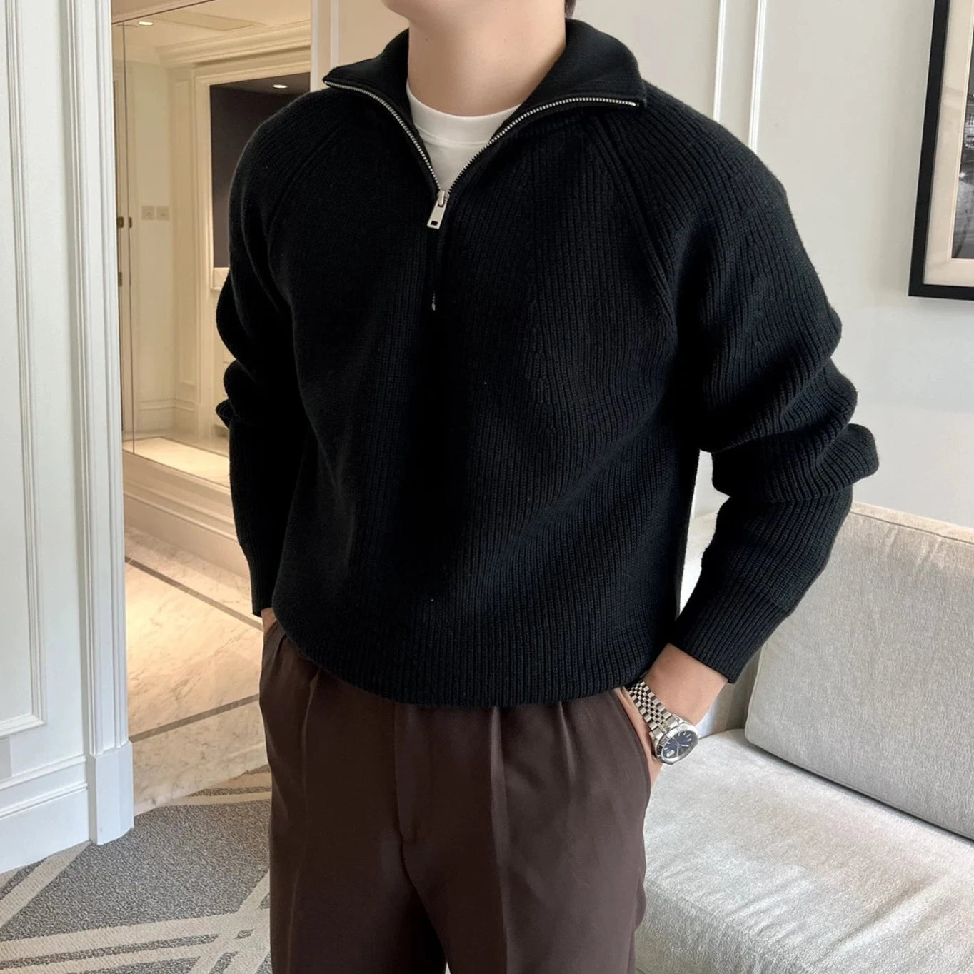 Pulôver Masculino Britânico LS003