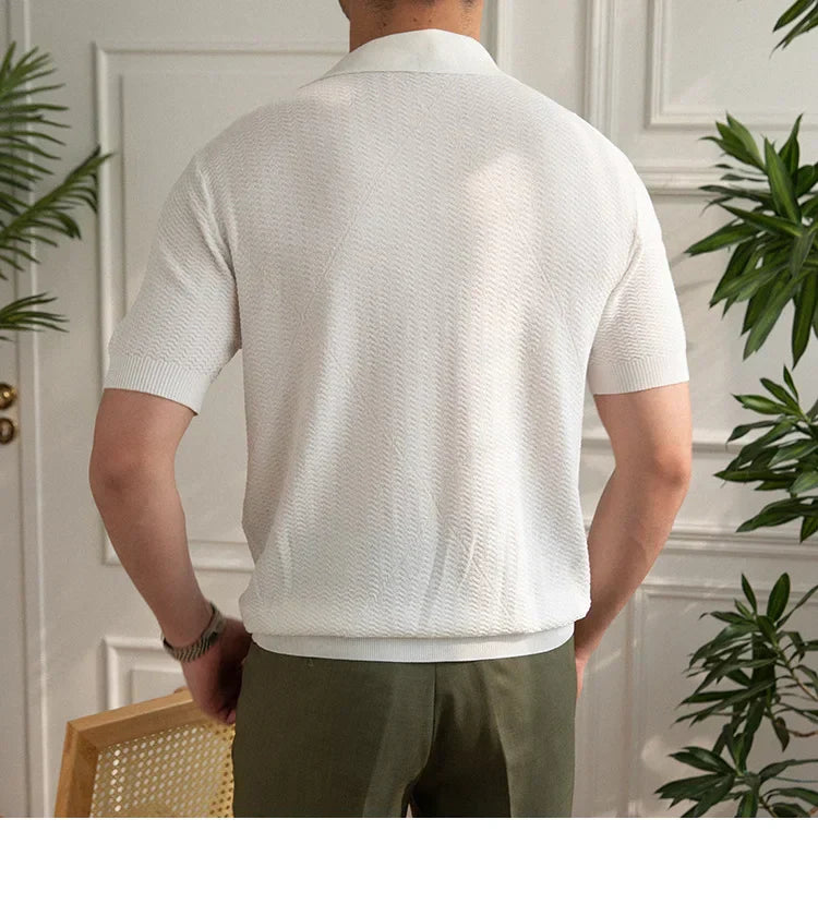 Camisa social masculina com laço LS059