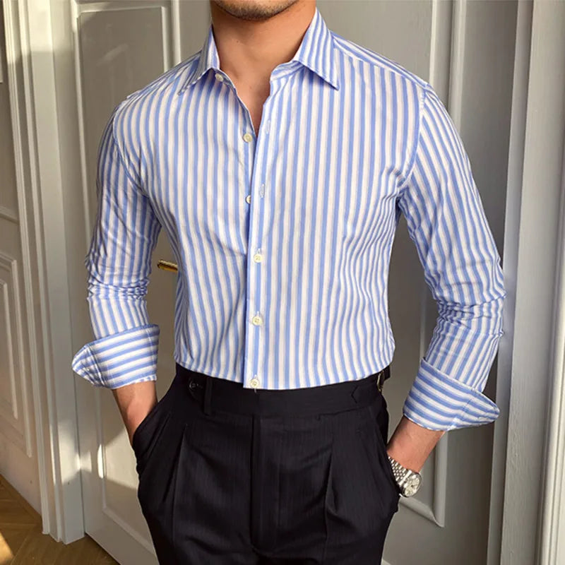 Camisa listrada Looped LS038