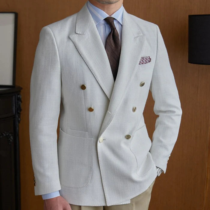 Blazer Transpassado Bari Branco