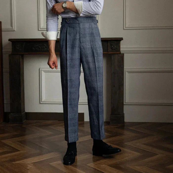Gurkha Pants Checkered Looped LS058
