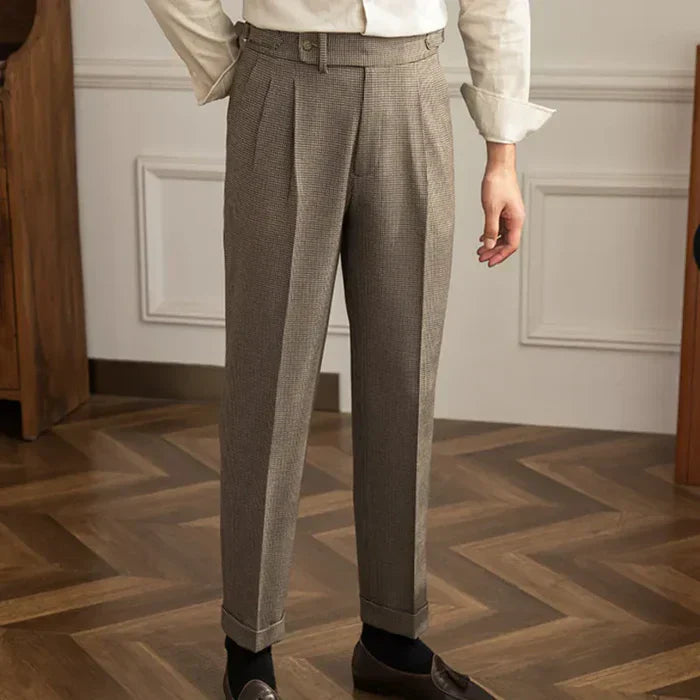 Gurkha Pants Checkered Looped LS061