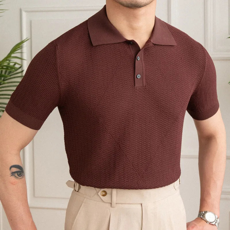 Camisa social masculina com laço LS059