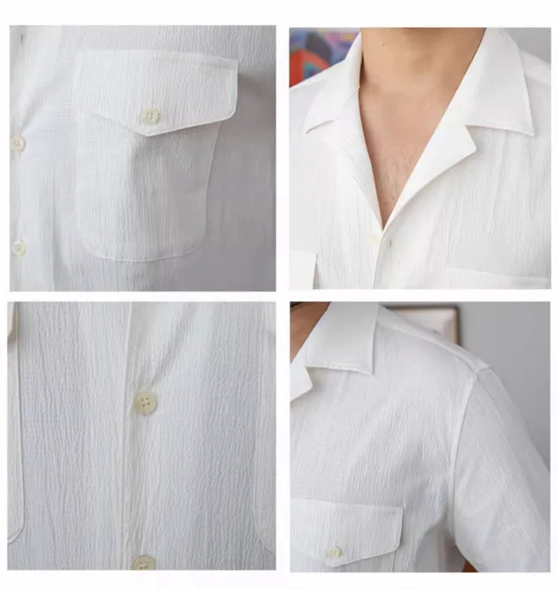 Camisa Gola Cubana italiana LS049