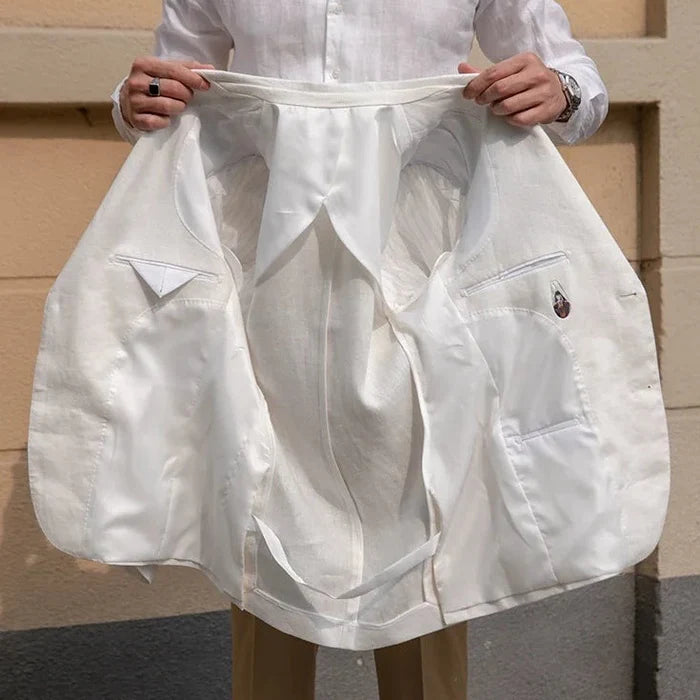 Blazer de Linho Florence Branco