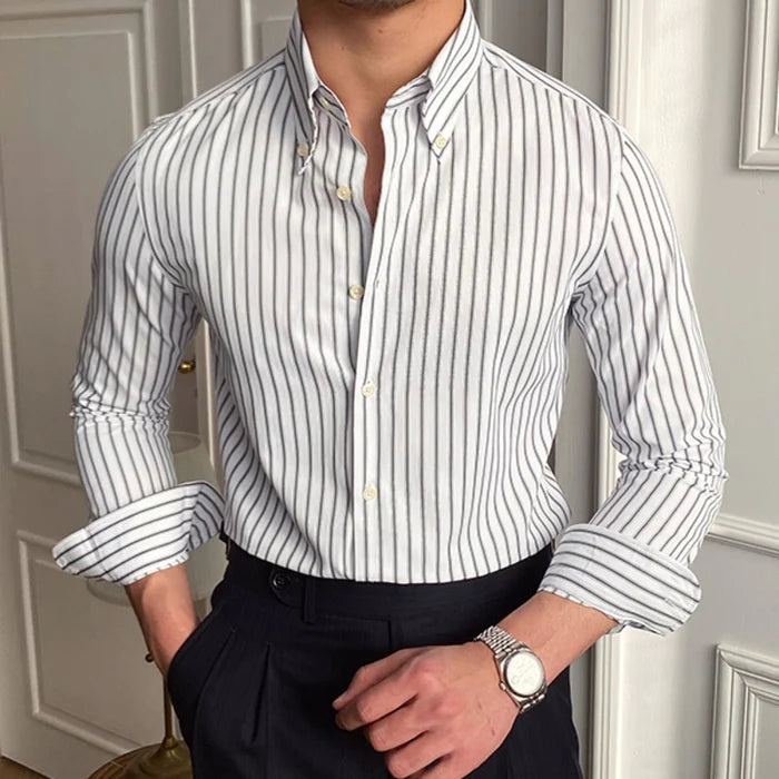 Camisa Social Masculina Looped LS016