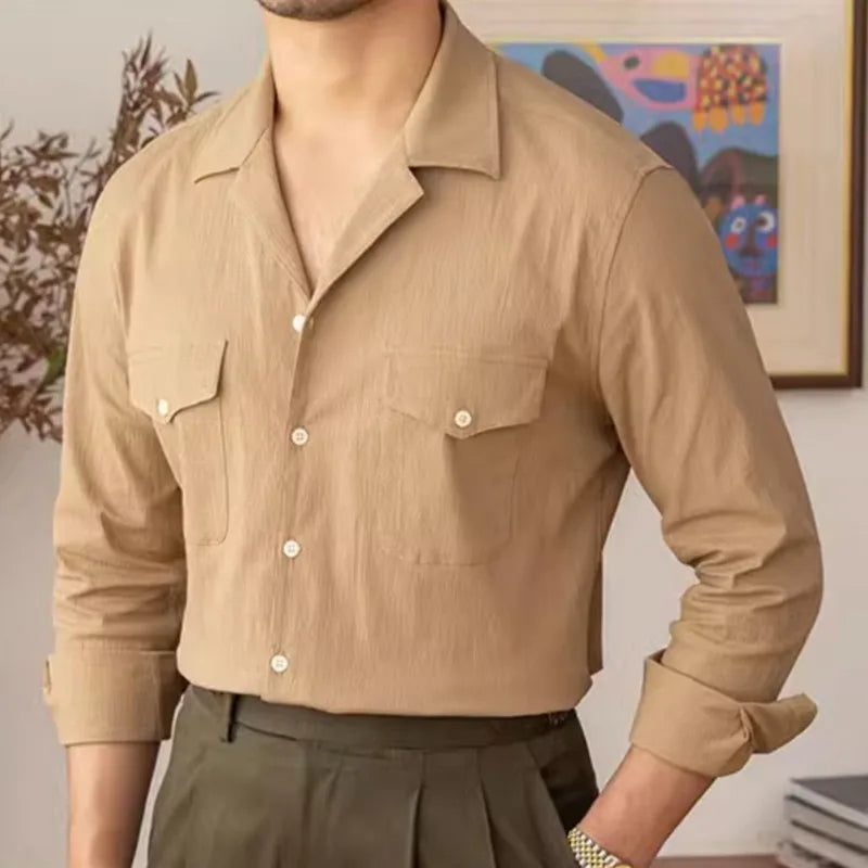 Camisa Gola Cubana italiana LS049