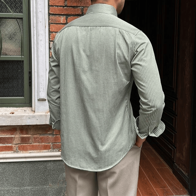 Camisa de gola alta Bath Point