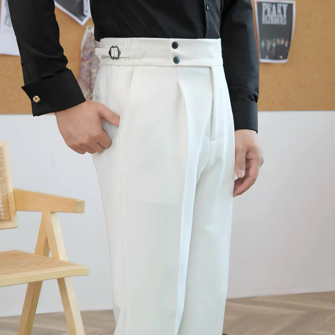 Salerno Elastic Gurkha Pants