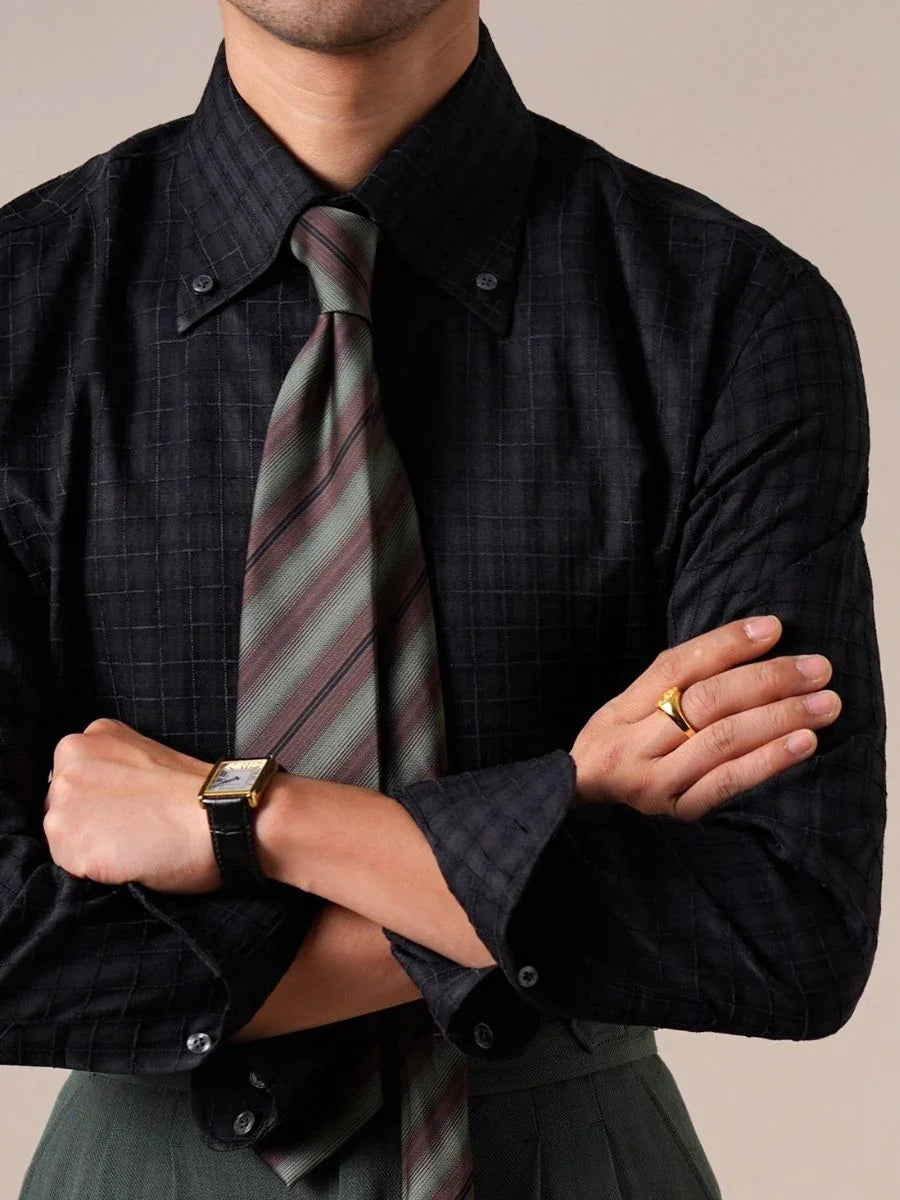 Loops Square Button-Down Shirt