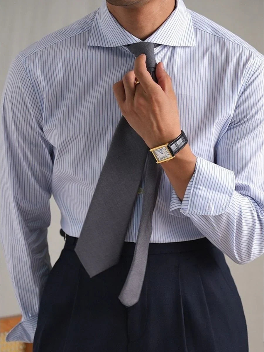 Camisa social listrada Loops