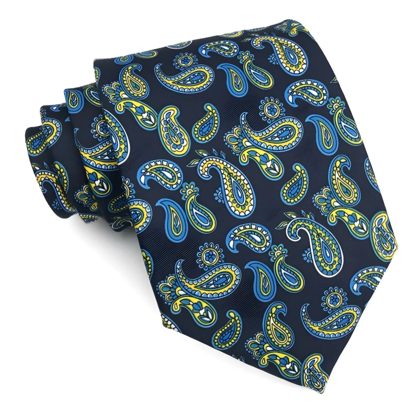 Gravata com estampa paisley