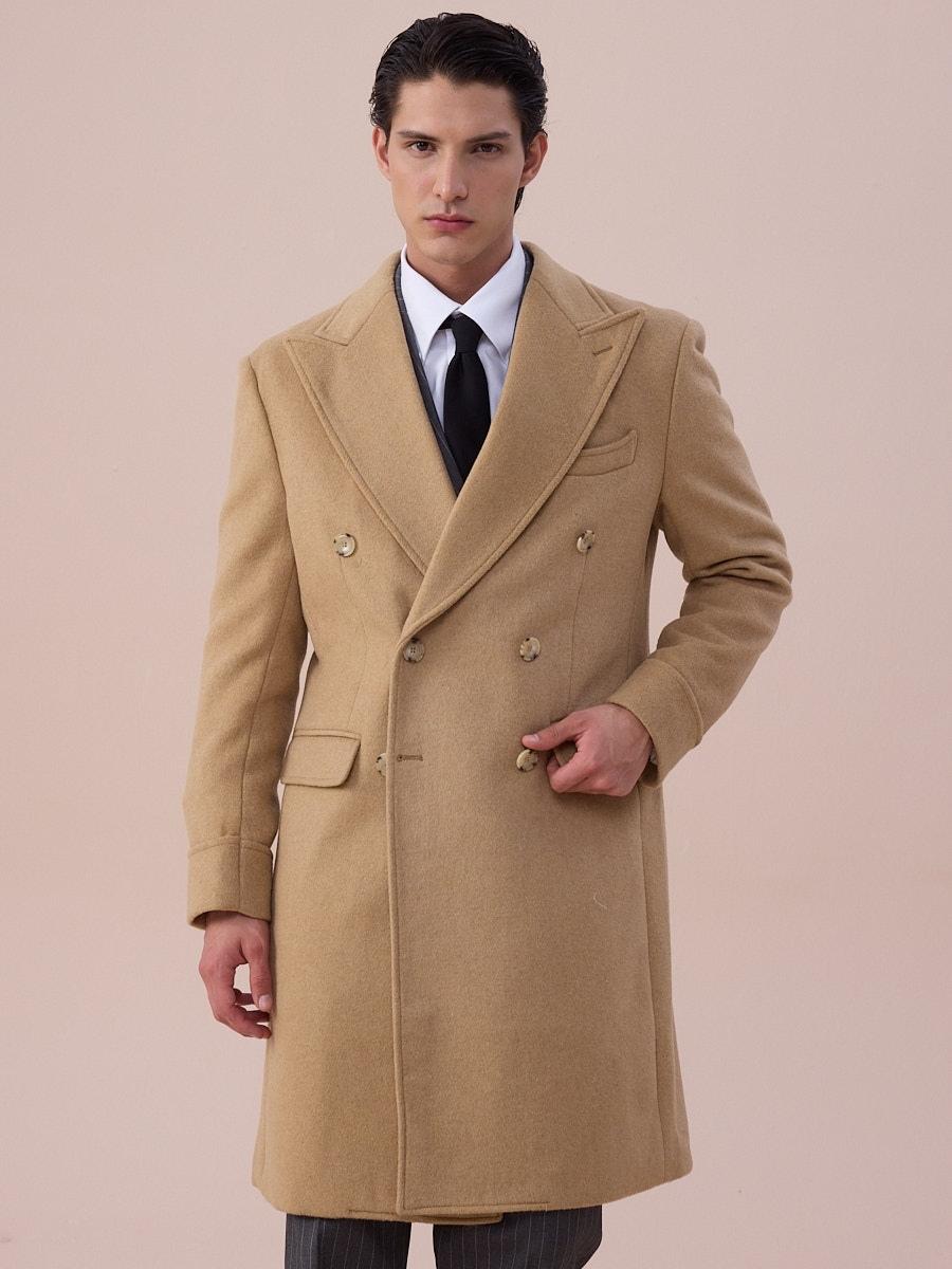 Loops Cortona Double-Breasted Overcoat