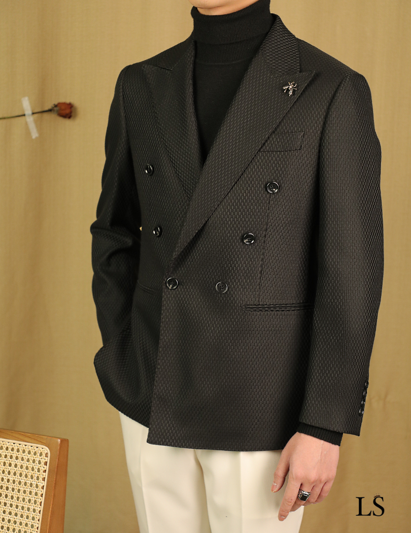 Veroza Checkered Blazer