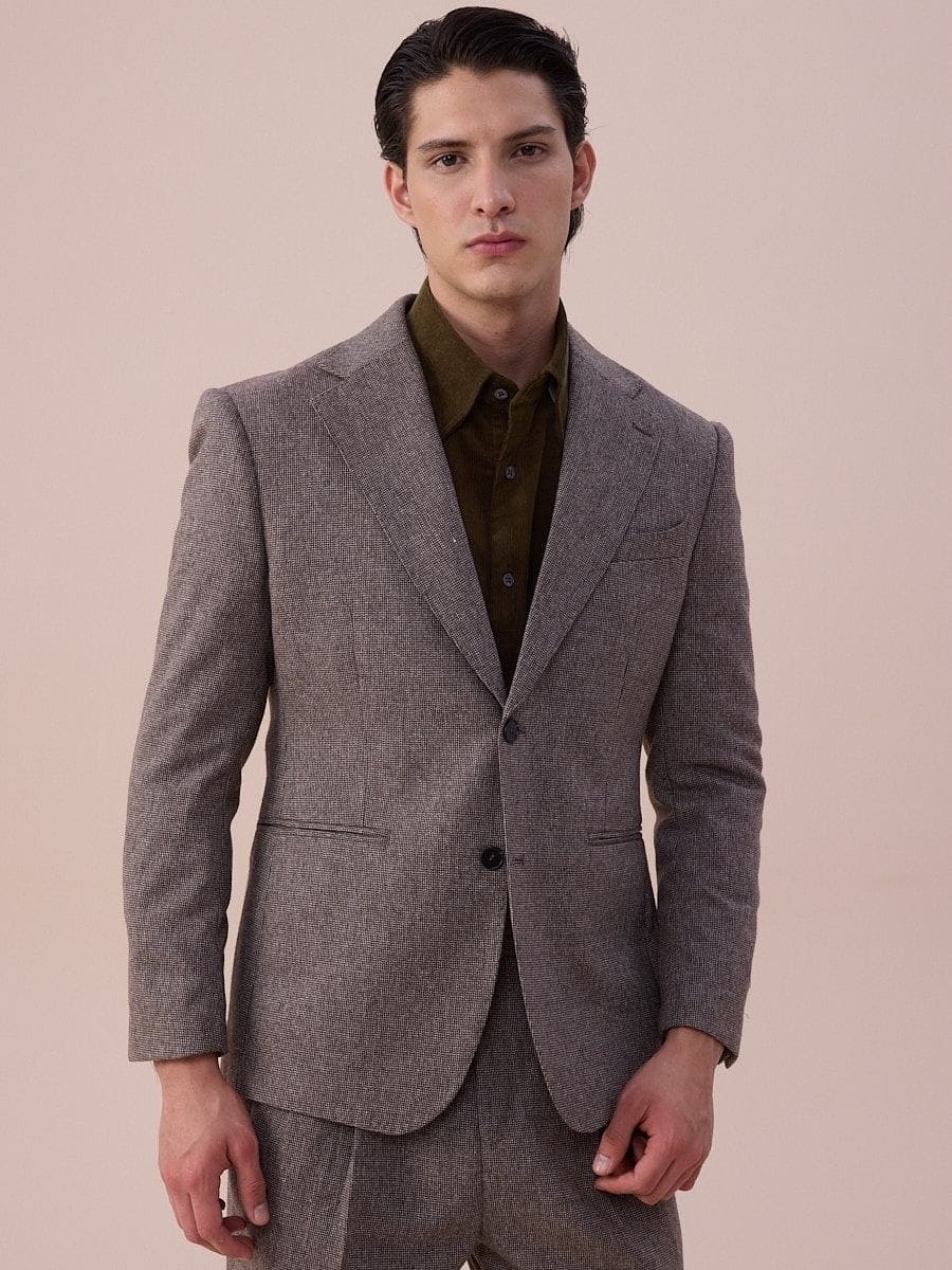 Sirmione Single-Breasted Wool Suit