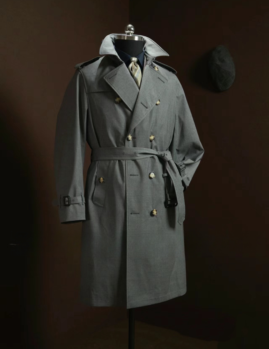 Sobretudo Trench Coat Masculino Bellagio