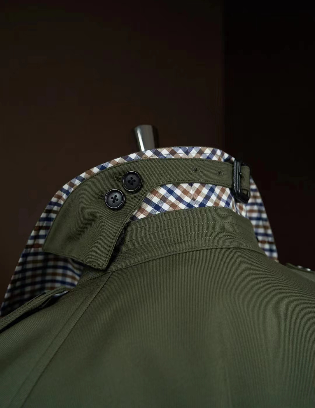 Sobretudo Trench Coat Masculino Romano